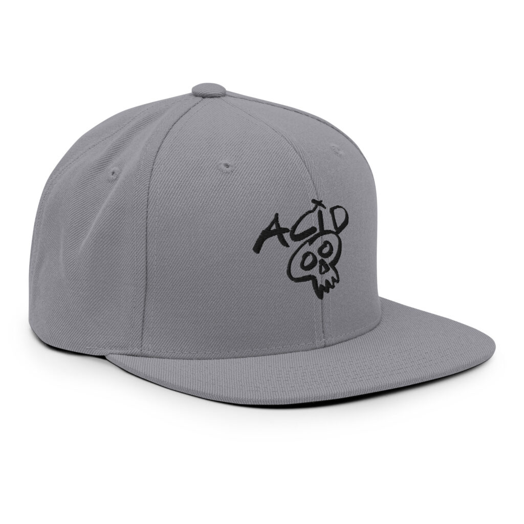 ACID CORE GREY SNAPBACK
