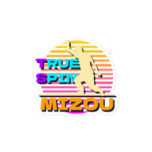 TRUESPIN MIZOU STICKER