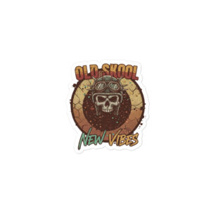 OLD SKOOL NEW VIBES STICKER