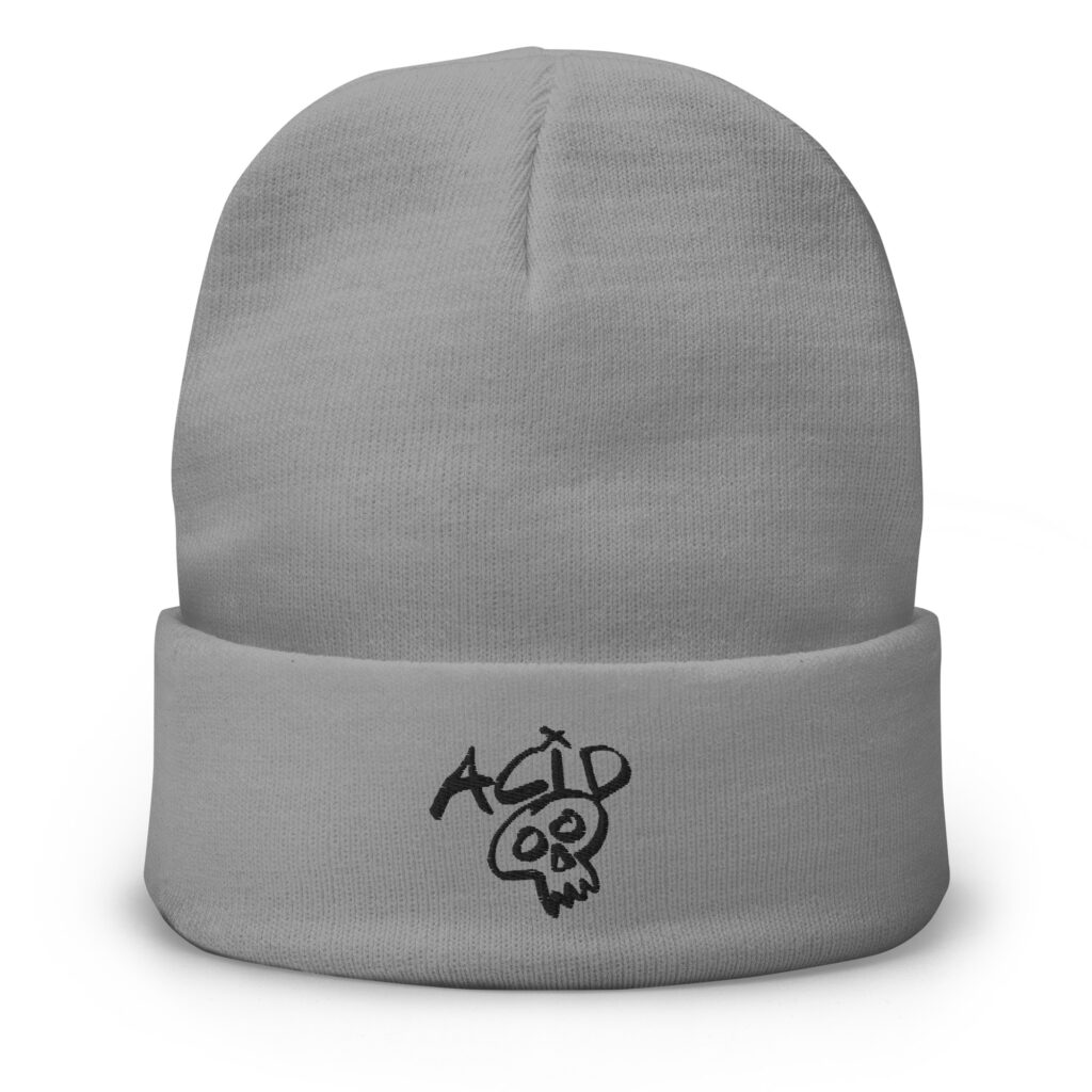 ACID CORE GREY BEANIE